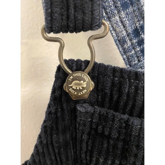 BABY CORDUROY OVERALLS - BLUE - 12-18 MONTHS - PERFECT CONDITION - Picture 3 of 8